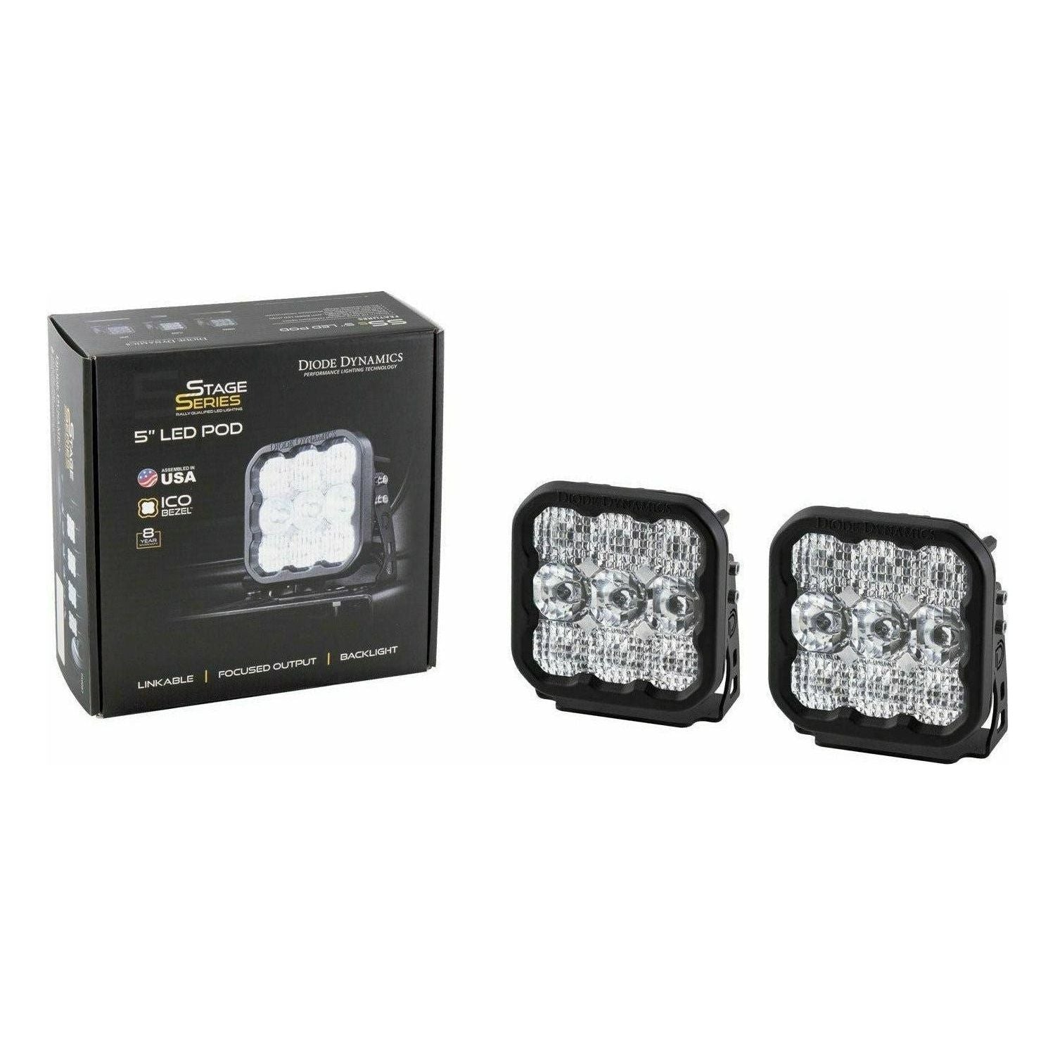Stage Series 5" Pro LED Pods (Pair)