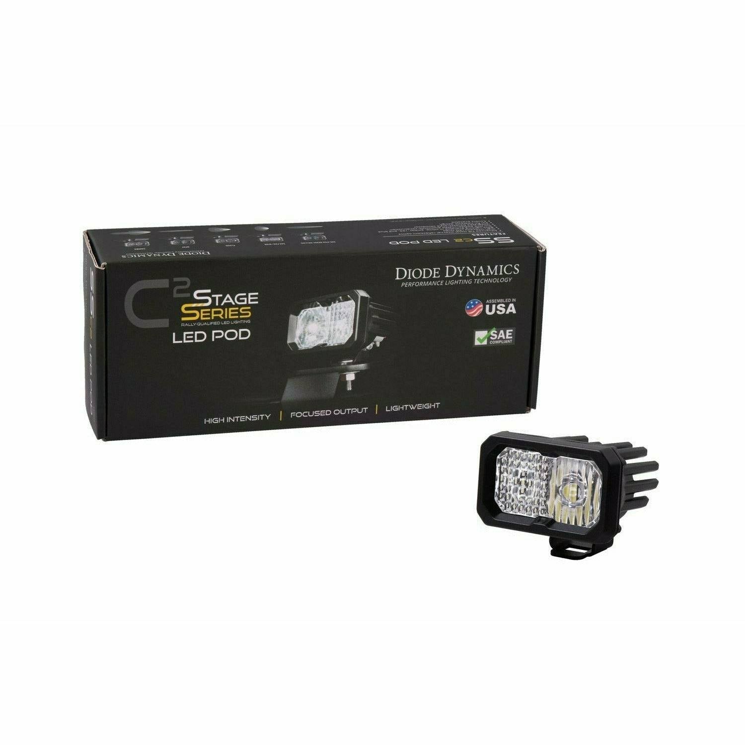 Stage Series 2" White Sport Standard LED Pod