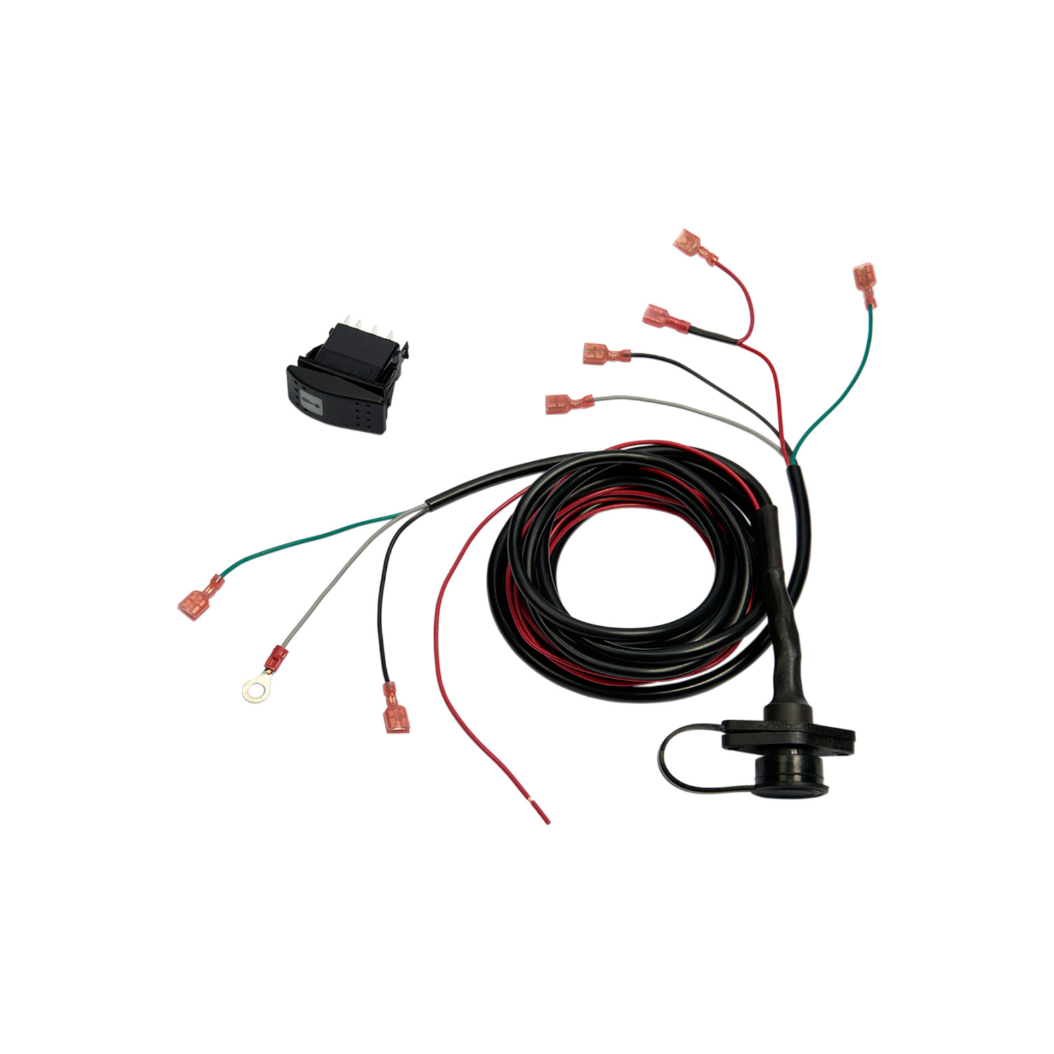 Winch Dash Rocker Switch with Wiring