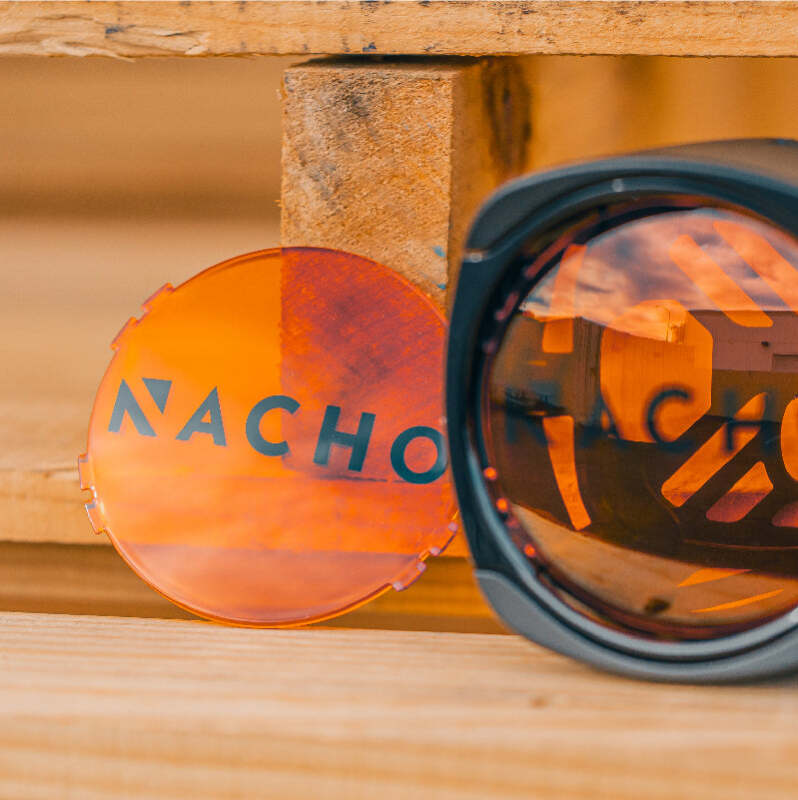 Nacho Lighting Quatro Lens Cover - Amber (Pair)