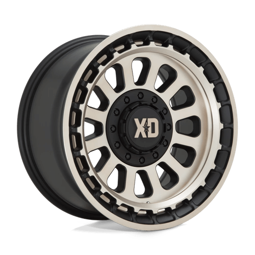 KMC XD856 Omega Matte Black With Bronze Tint Wheel
