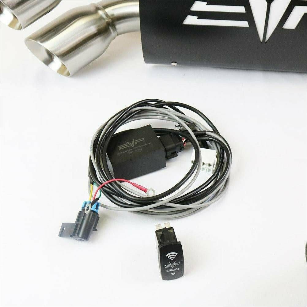 Can Am X3 Captain's Choice Electric Cut Out Exhaust