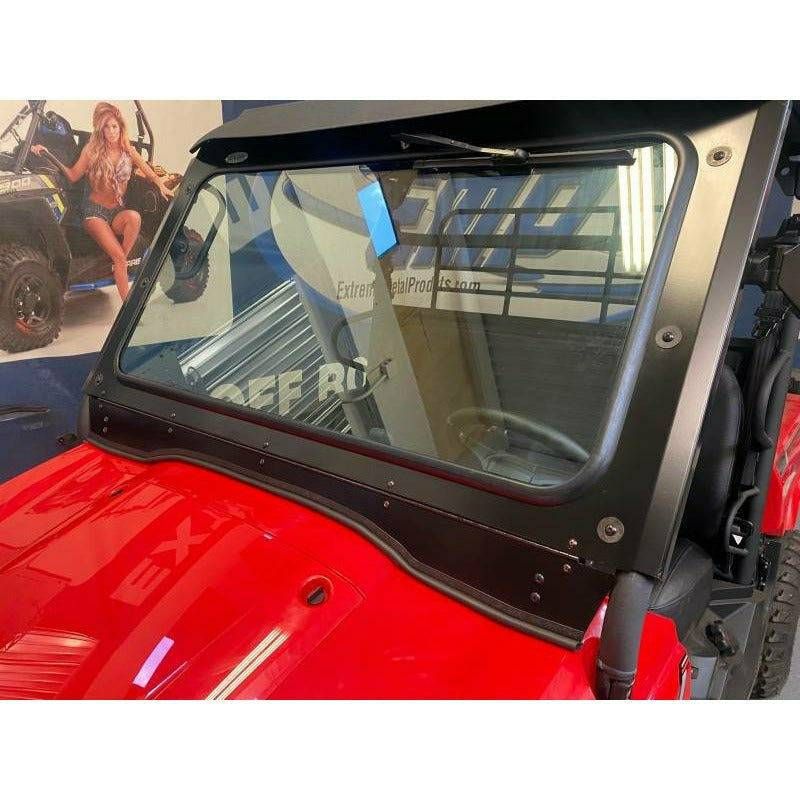 Kawasaki Mule PRO-MX Vented Glass Front Windshield