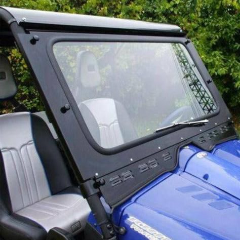 Yamaha Rhino Glass Front Windshield with Wiper