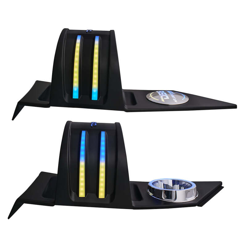 DS18 2015+ Polaris Slingshot Headrest Enclosure Fits 4 x 6.5in Speakers (Not Included)