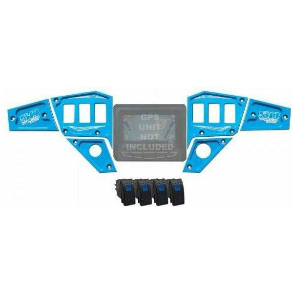 Polaris RZR 6 Piece Dash Panels