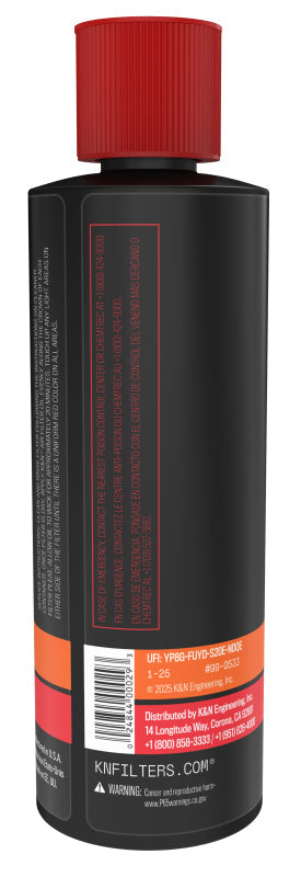 K&N 8 oz. Squeeze Air Filter Oil