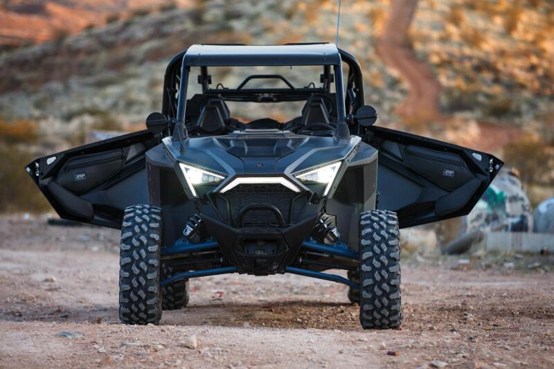 PRP Polaris RZR PRO XP/PRO R/Turbo R Front Door Bags with Knee Pad (Pair)