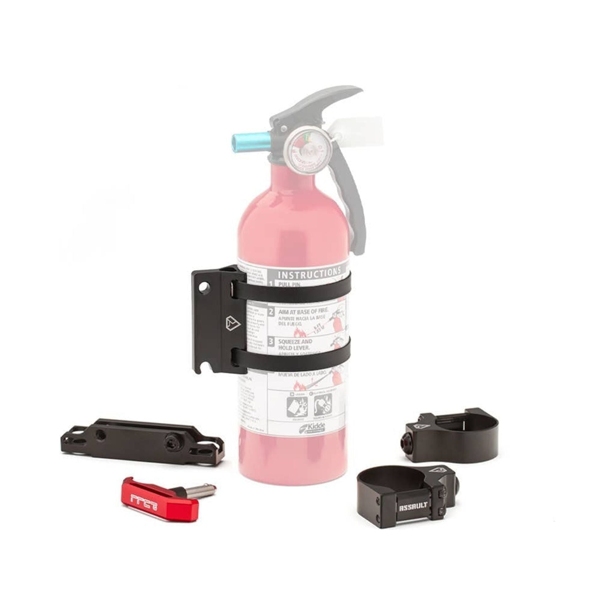 Quick Release UTV Fire Extinguisher Mount