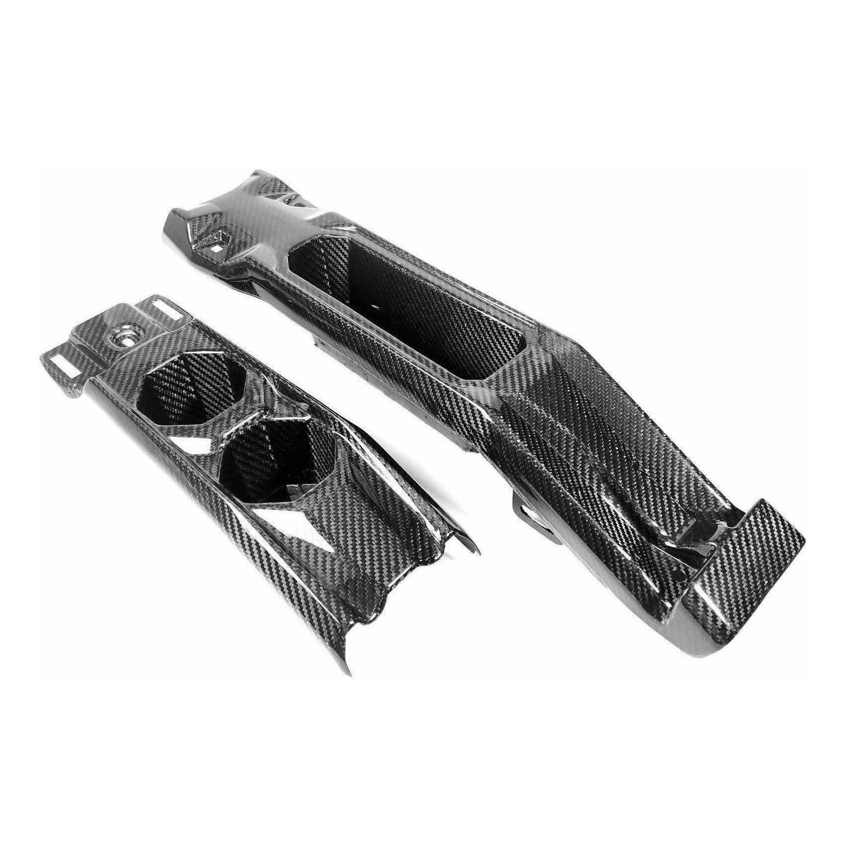 Can Am X3 MAX Carbon Fiber Rear Console (With Cup Holders)