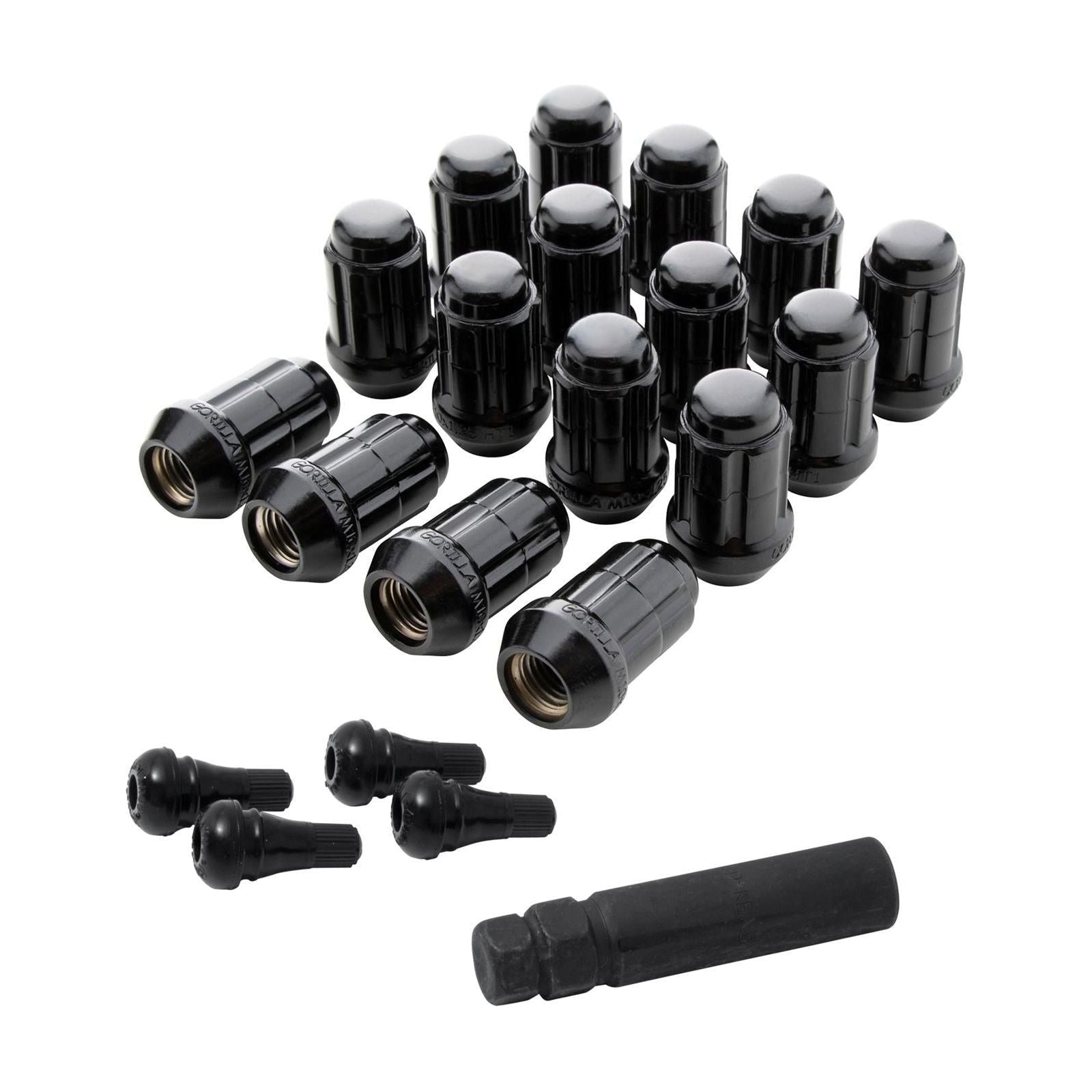 UTV Lug Nuts Installation Kit M10×1.25 (Black)