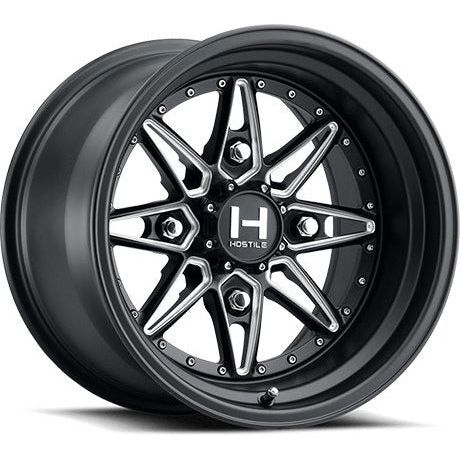 HF12 Blaster UTV Forged Wheel (Satin Black Milled)