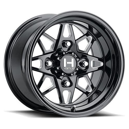HF14 Holeshot UTV Forged Wheel (Gloss Black Milled)