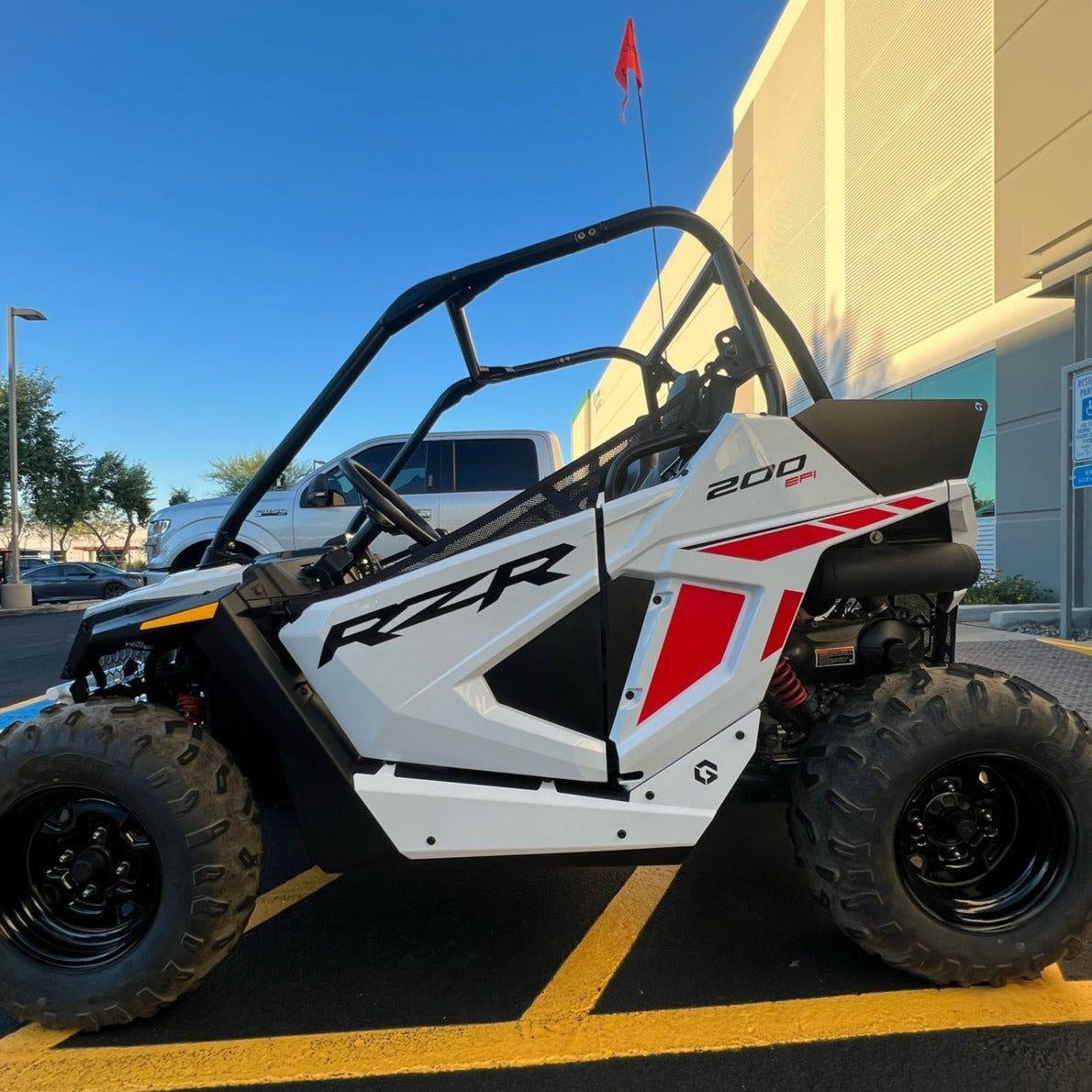 Polaris RZR 200 Kick Plates