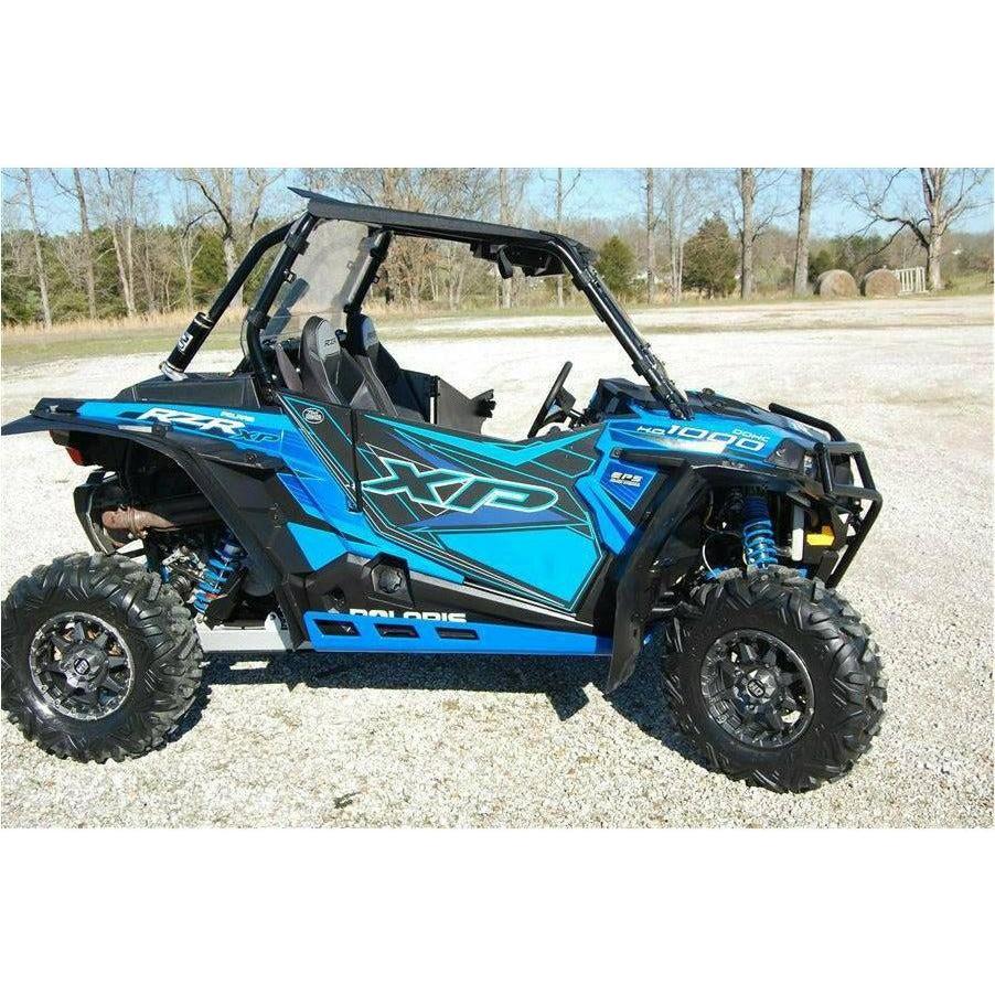 Polaris RZR S 1000 / S 900 Full Skid Plate with Sliders