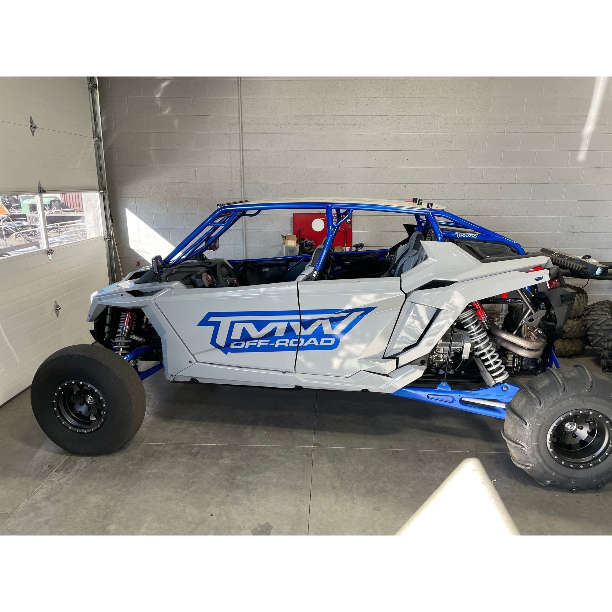 Polaris RZR Pro R 4 Raw Dominator Roll Cage with Roof