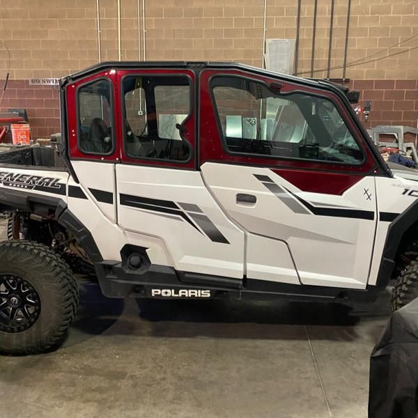 Polaris General-4 (2018+) Enclosure (Factory Doors)