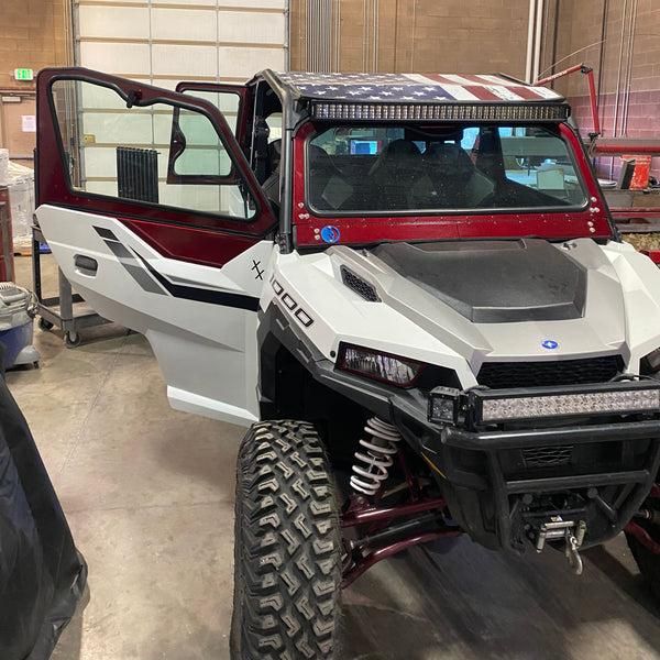 Polaris General-4 (2018+) Enclosure (Factory Doors)
