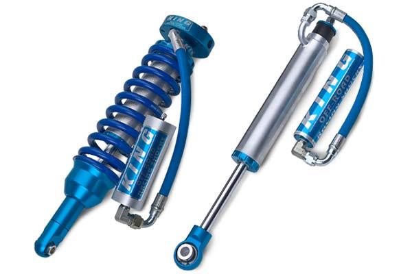 King OEM Series F250/350 05+ 4WD FRONT 2.5 REMOTE RESERVOIR COILOVER CONVERSION W/Adjuster