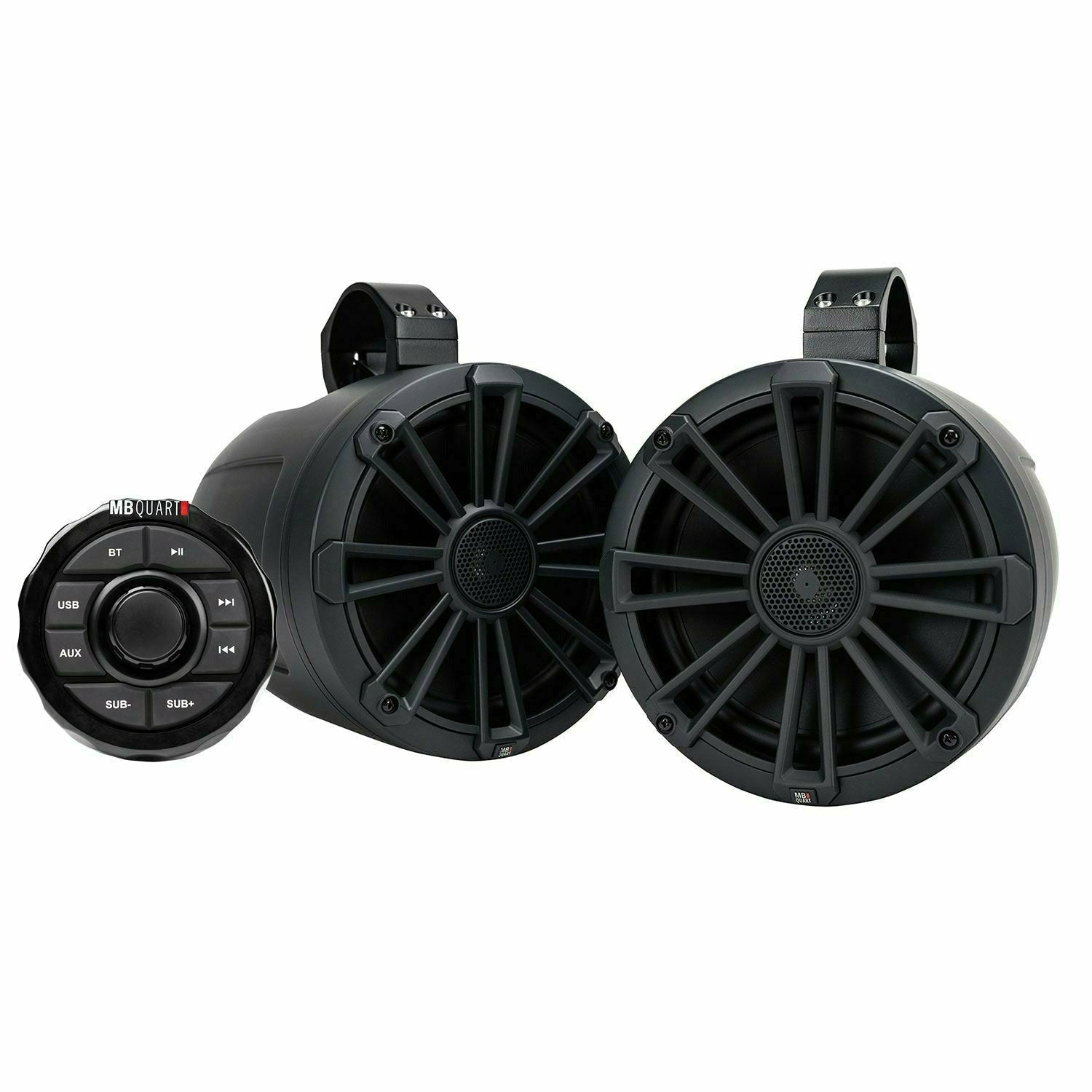 Universal 8" Speakers 160 Watt UTV Tuned Audio System