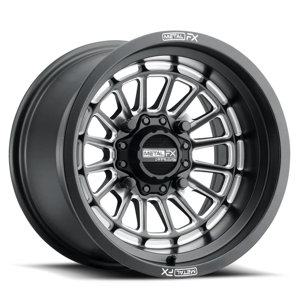 Set of 4 15x10 Delta Wheels (Satin Black Contrast Cut)