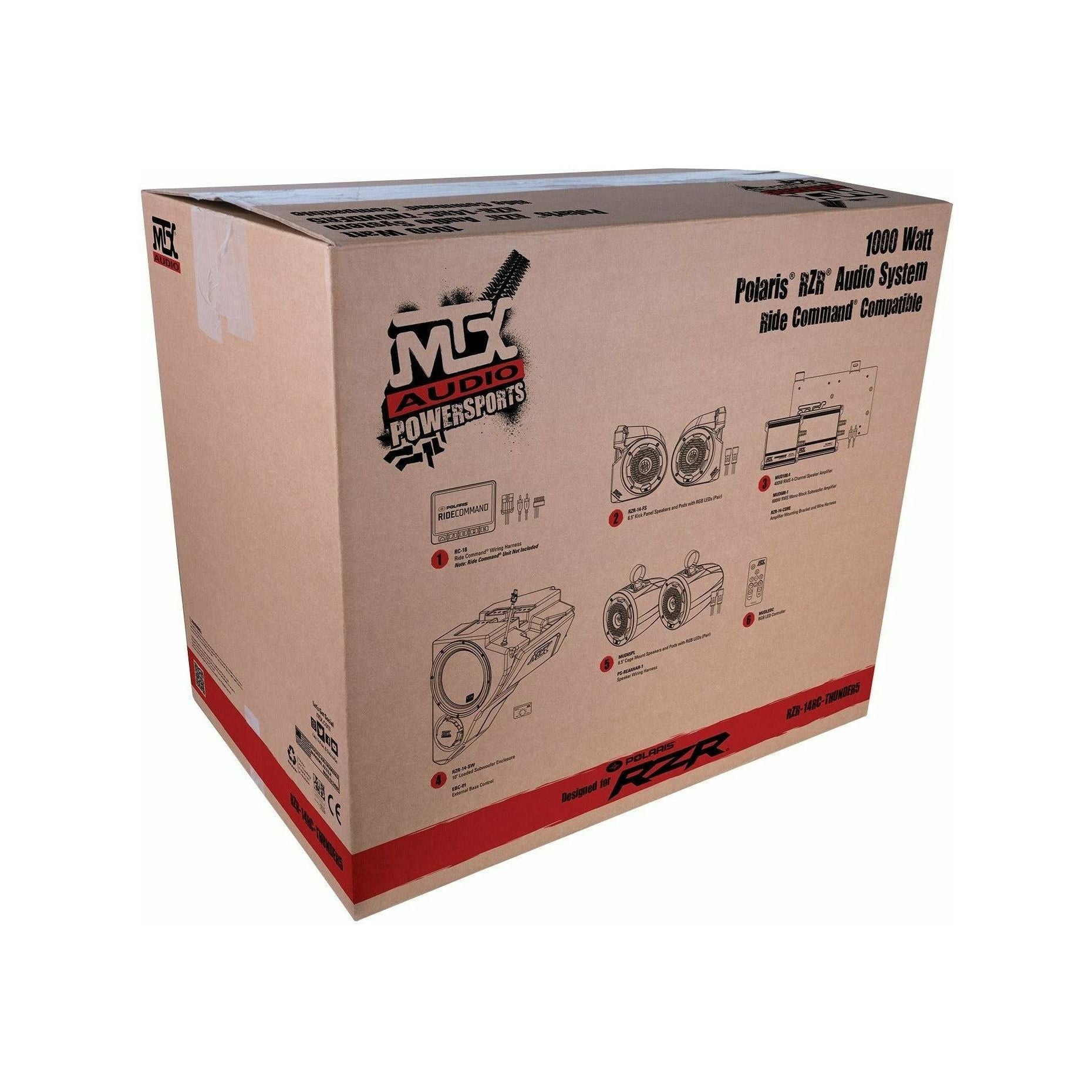 Polaris RZR Ride Command Stage 5 Audio System