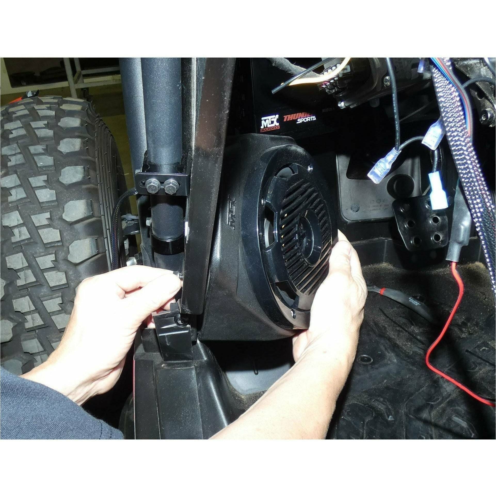 Can Am X3 Front Lower Speaker Pods