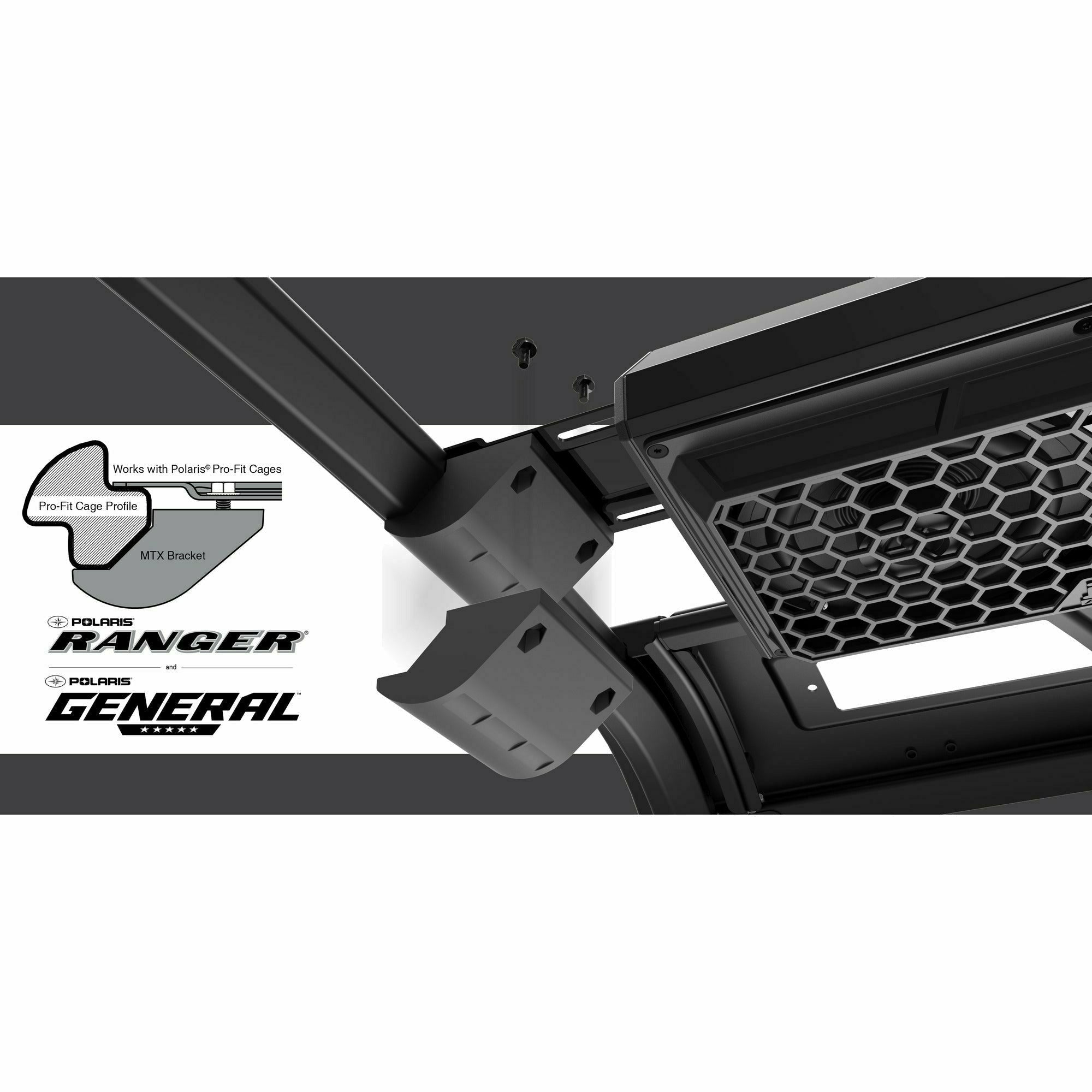 Polaris Pro-Fit Cage Mount Clamp