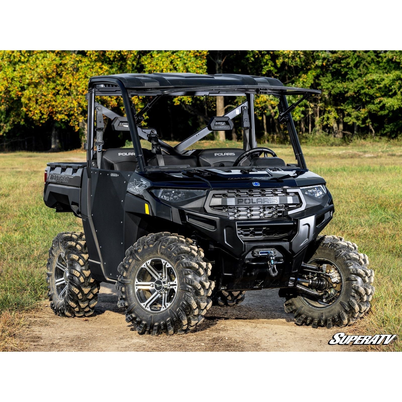 Polaris Ranger XP 1000 MaxDrive Power Flip Glass Windshield