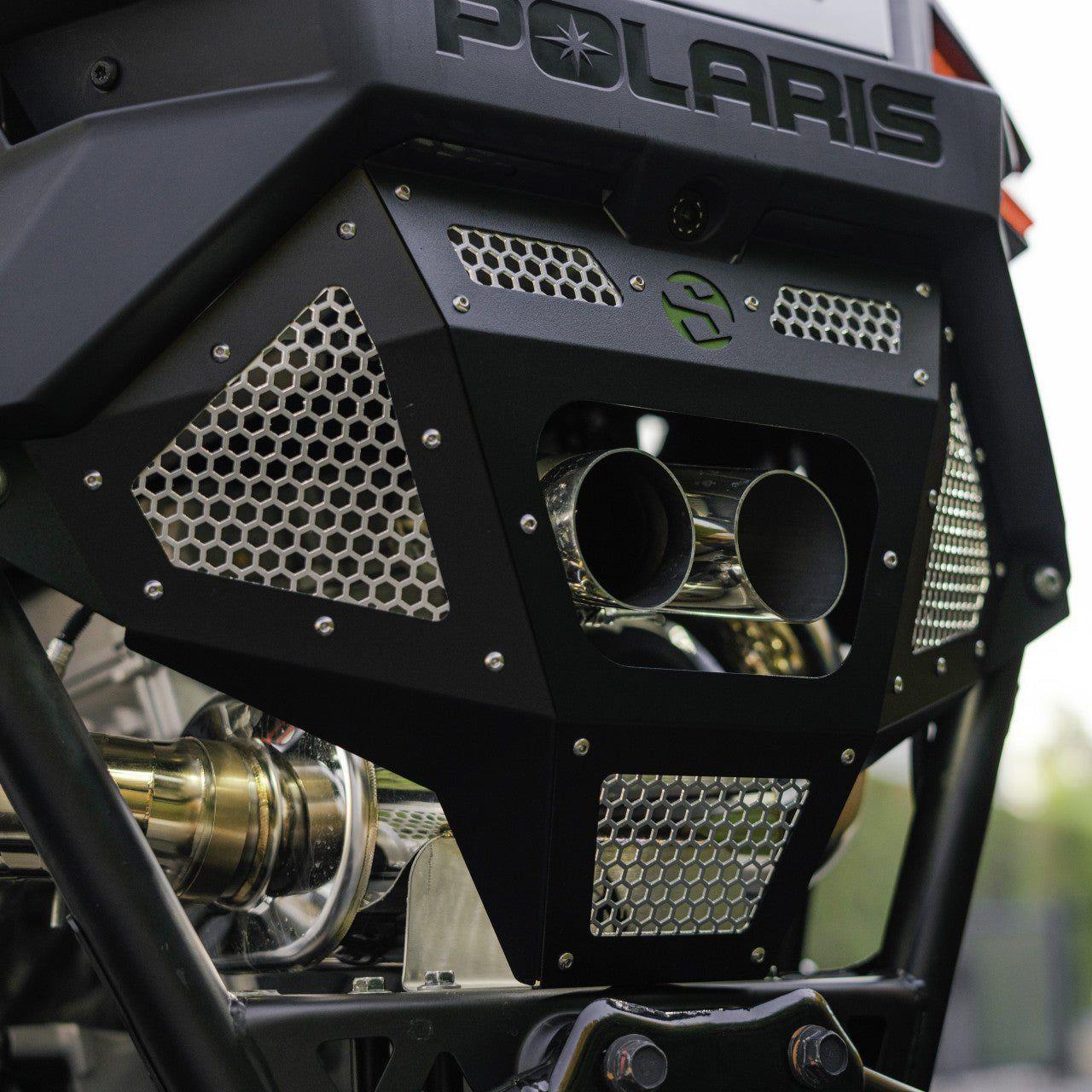 Polaris RZR Pro R Rear Exhaust Cover