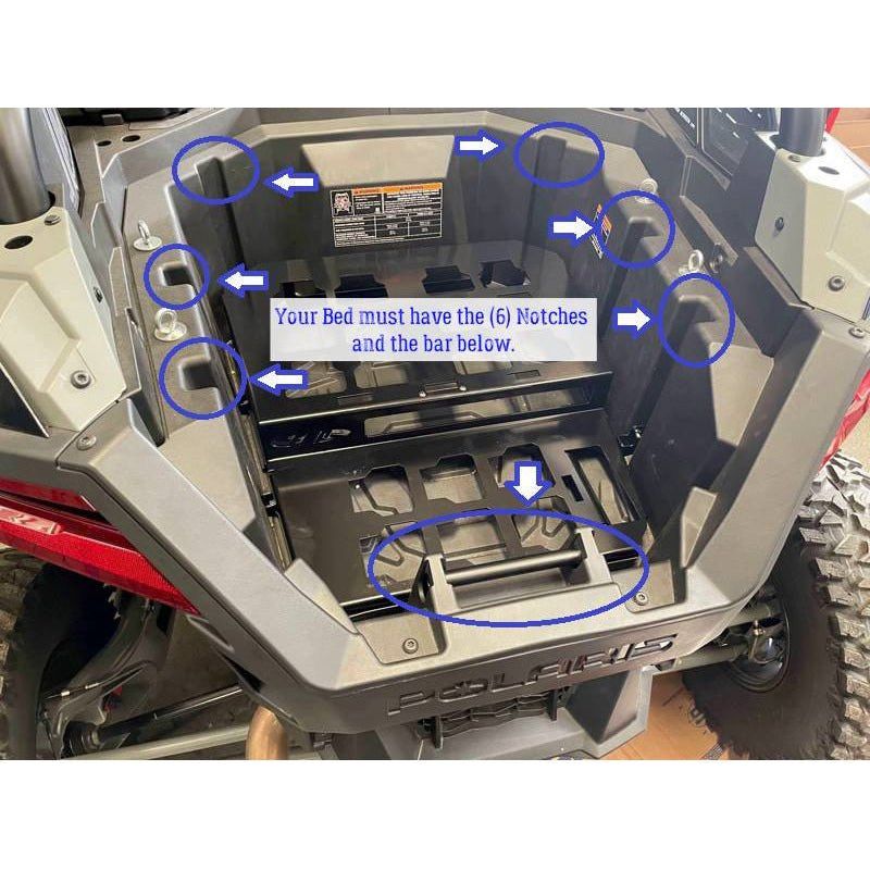 Polaris RZR Pro XP / Turbo R Pack Out Mount