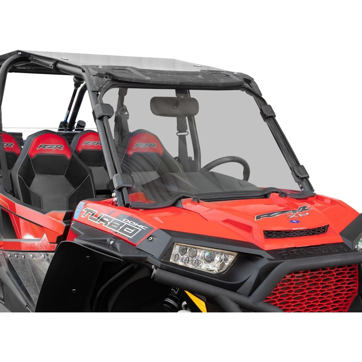 Polaris RZR XP Turbo Scratch Resistant Full Windshield