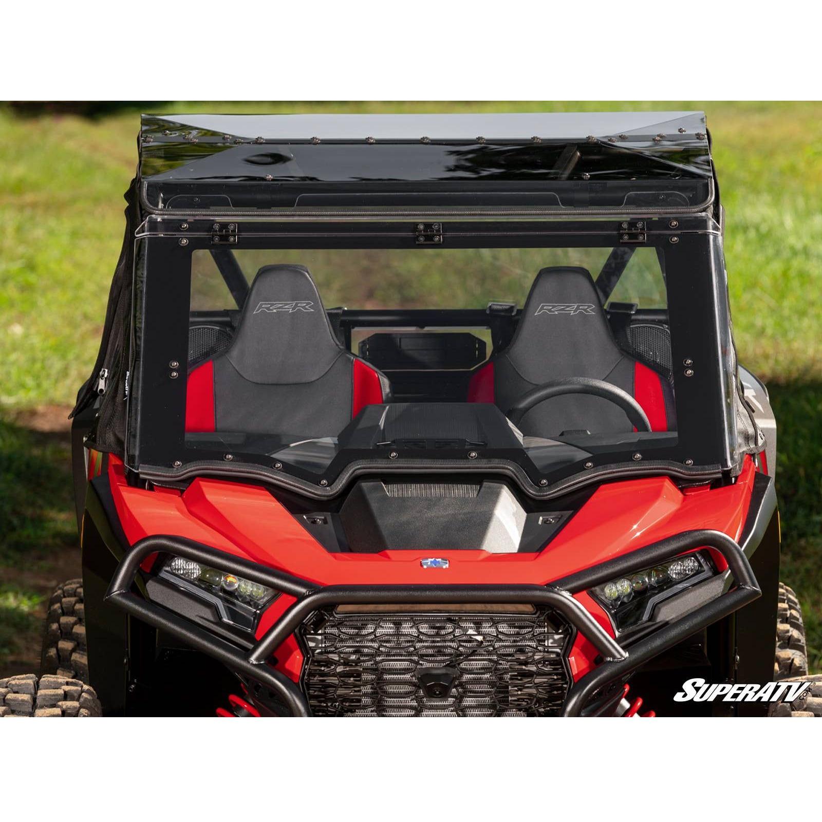 Polaris RZR XP MaxDrive Power Flip Windshield