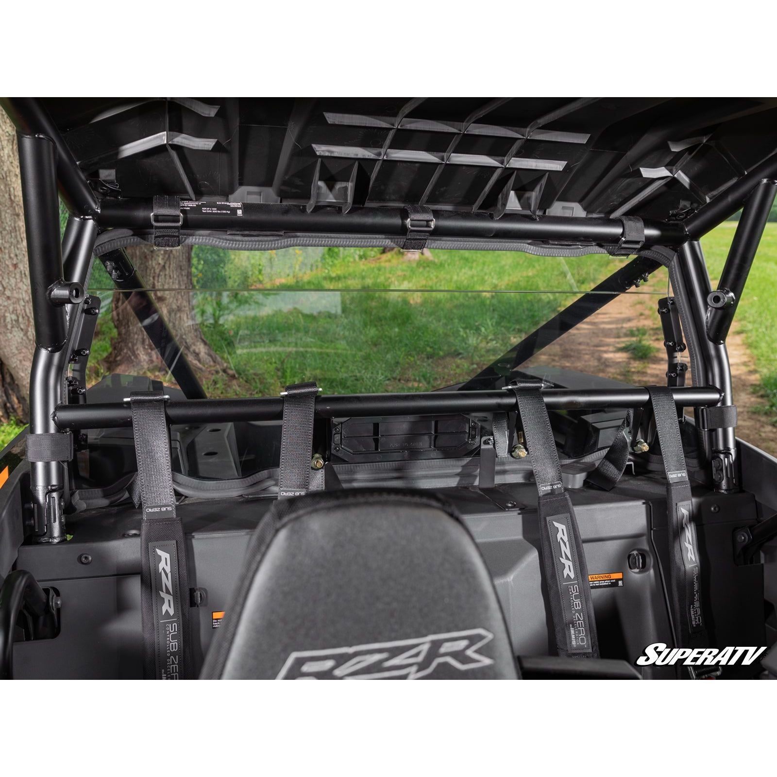 Polaris RZR XP Rear Vented Windshield
