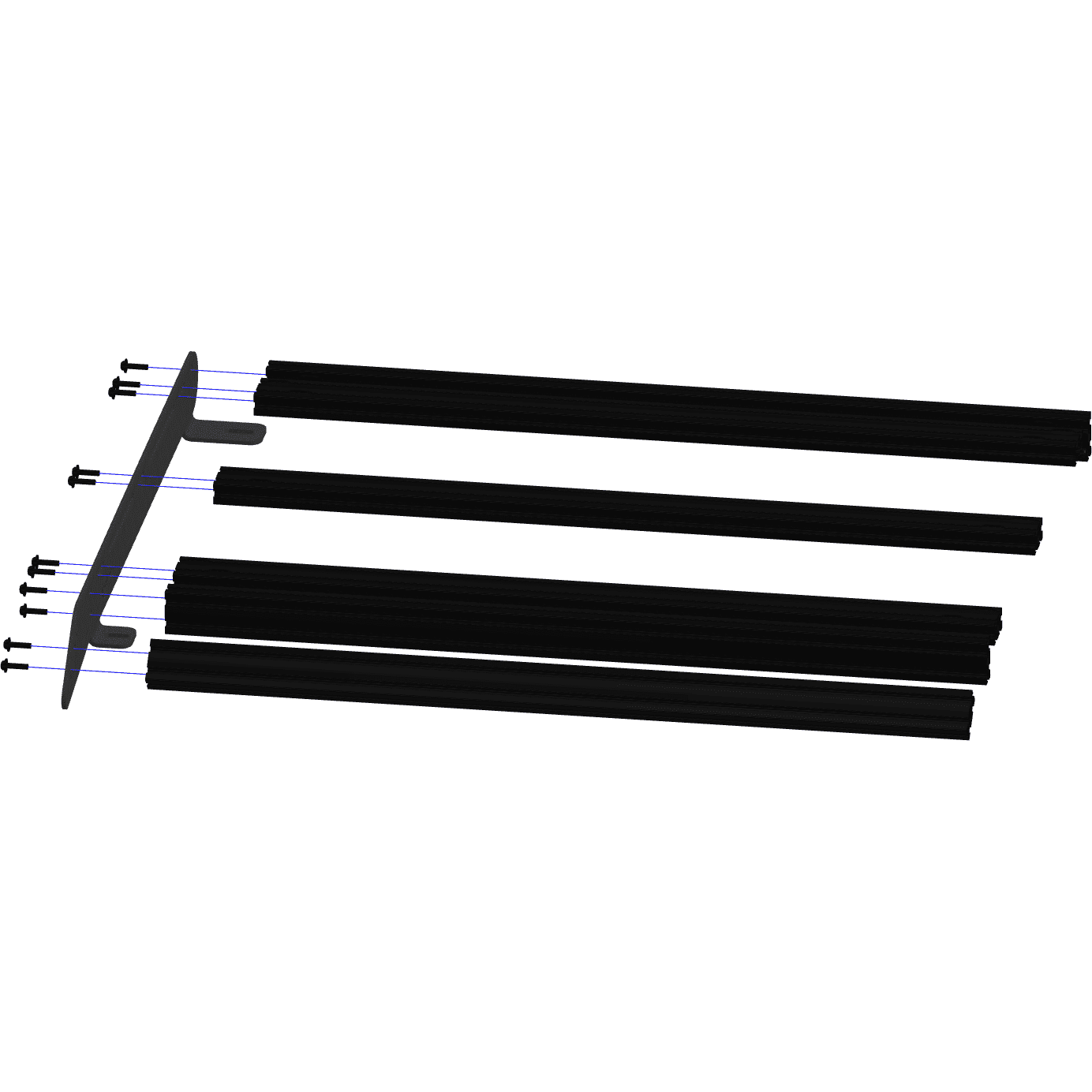 Polaris RZR 4 3/4 Roof Rack