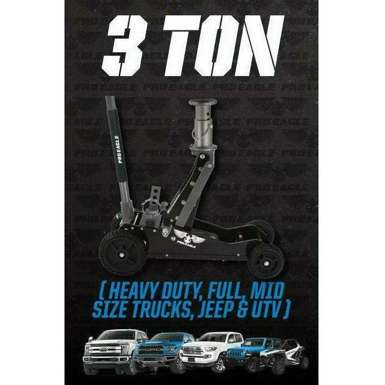 Kratos 3 Ton Big Wheel Off Road Jack