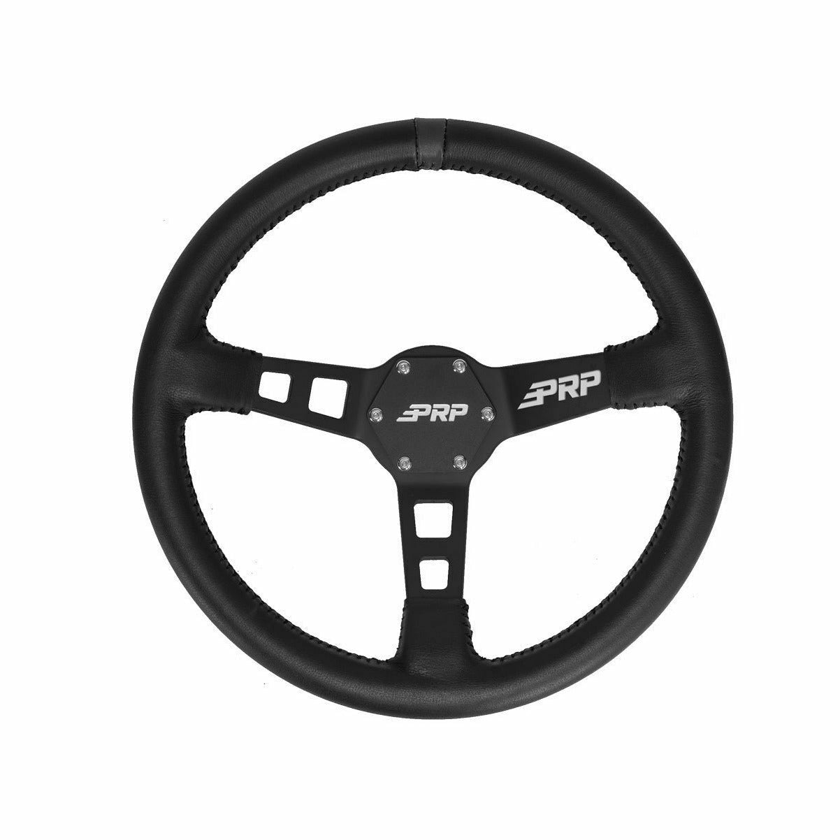 Deep Dish Steering Wheel (Leather)