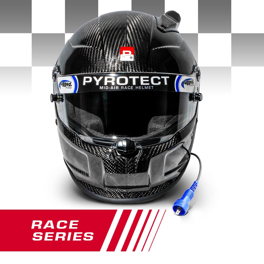 Pyrotect SA2025 RACE Pro Airflow Mid Forced Air 3K Carbon Wired OFFROAD