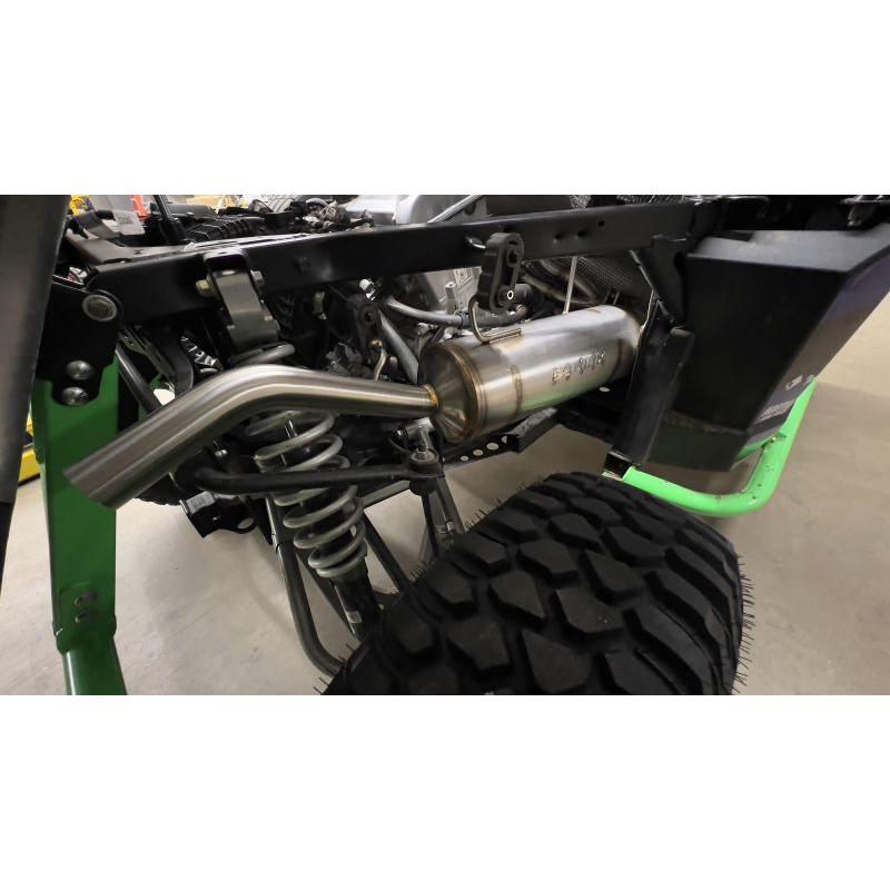 Polaris Ranger XP 1000 Q6 Series Stainless Steel Slip-On Exhaust