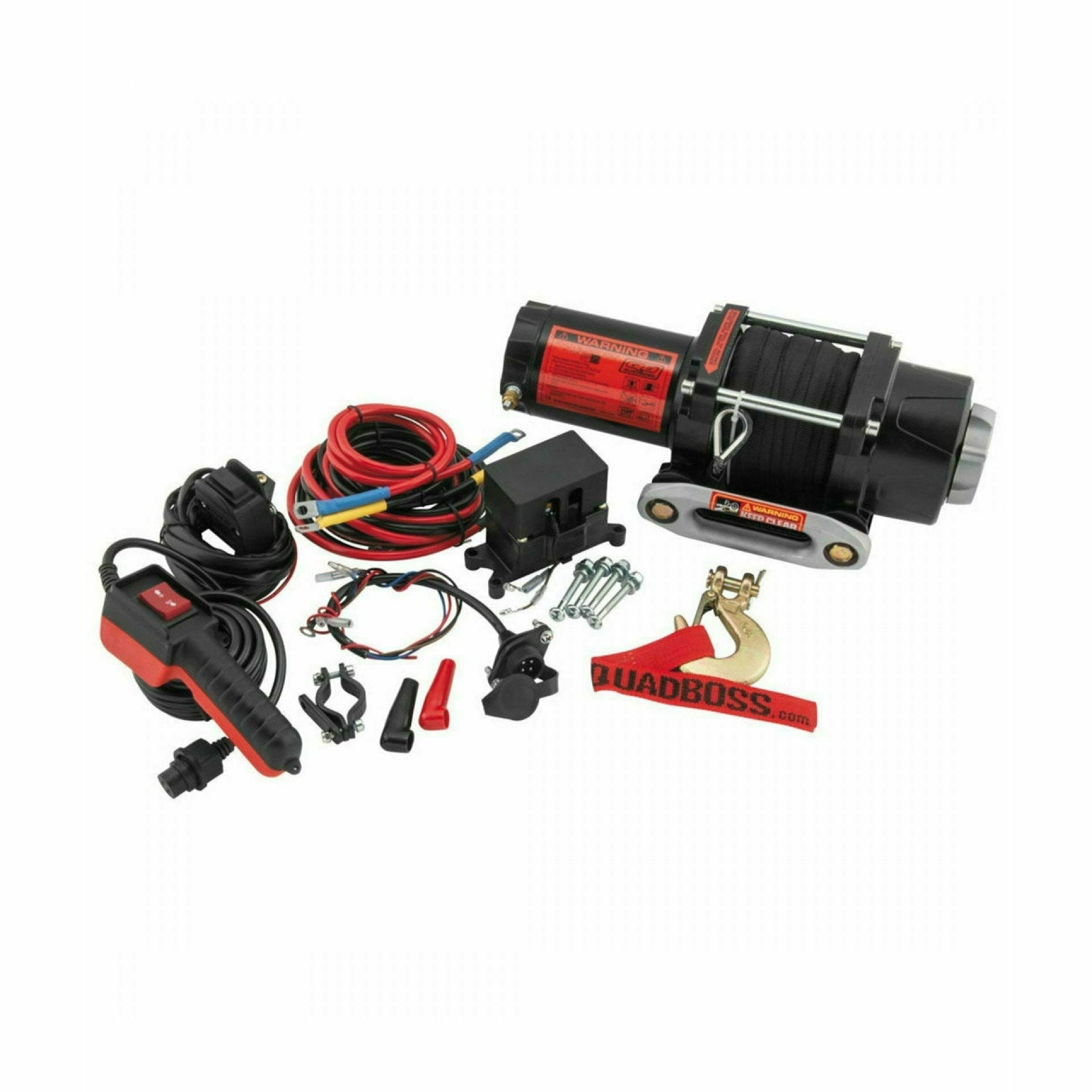 2,500 LB Winch with Dyneema Rope