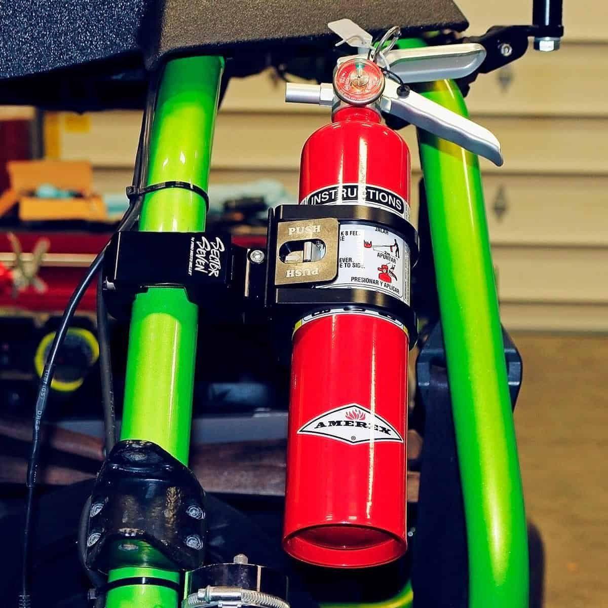 Quick Release Fire Extinguisher Mount