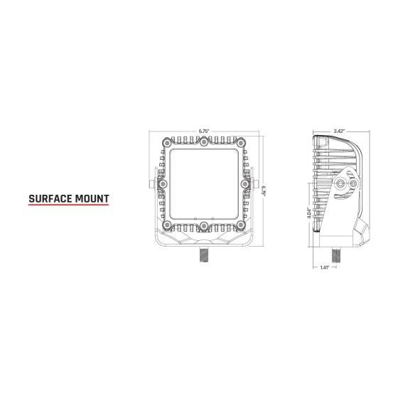 Q-Series Amber PRO Light Pod