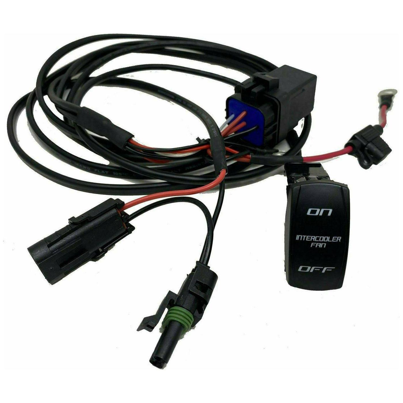 Can-Am X3 Plug & Play Intercooler Fan Override Switch Kit 2017-2025