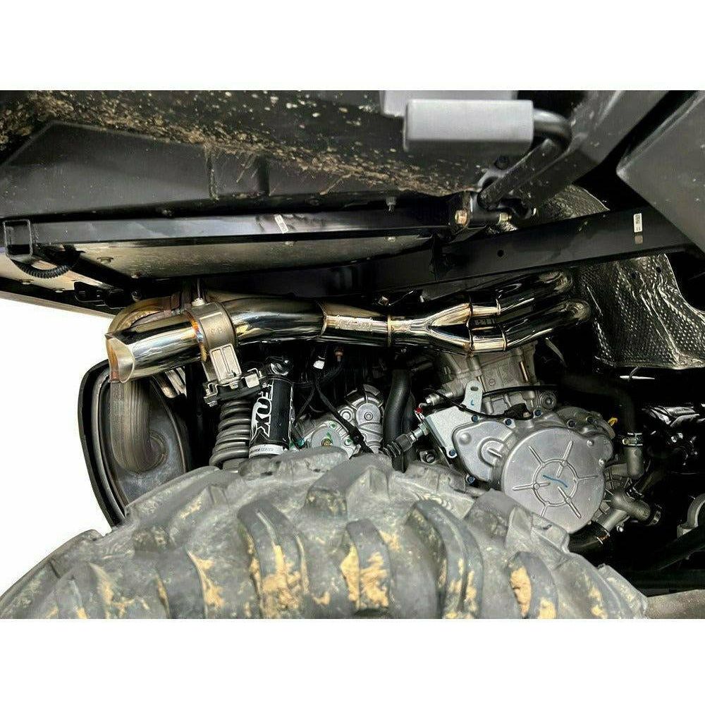 Polaris General 1000 2.5" E-Valve Captain's Choice Side Dump Exhaust