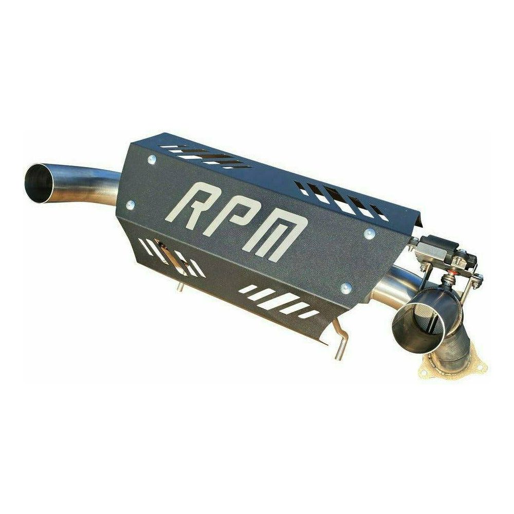 Polaris RZR Turbo Dual Tip Captain's Choice Exhaust