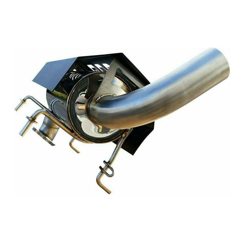 Polaris RZR Turbo Dual Tip Captain's Choice Exhaust
