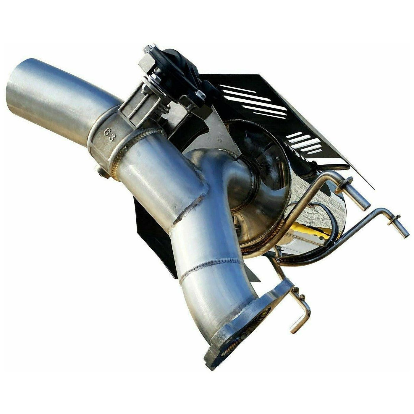 Polaris RZR Turbo Dual Tip Captain's Choice Exhaust