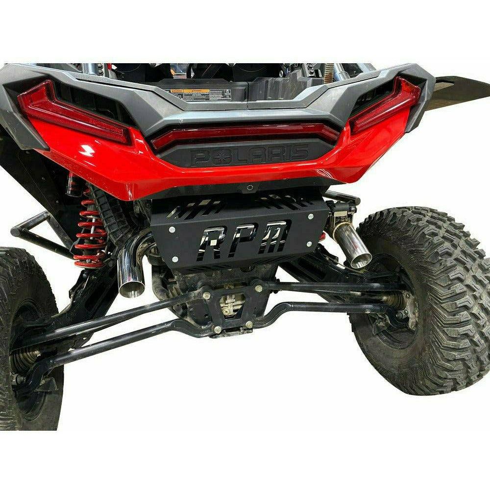 Polaris RZR Turbo Dual Tip Captain's Choice Exhaust