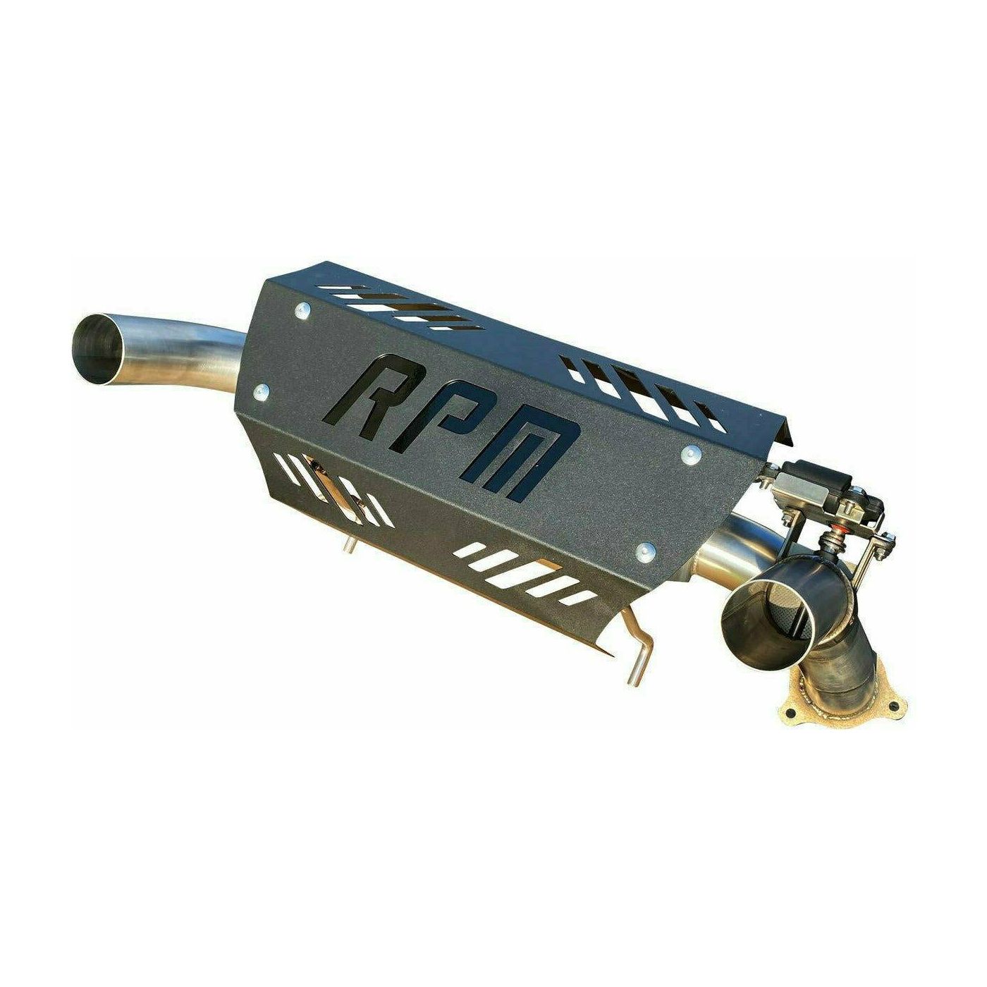 Polaris RZR Turbo Dual Tip Captain's Choice Exhaust