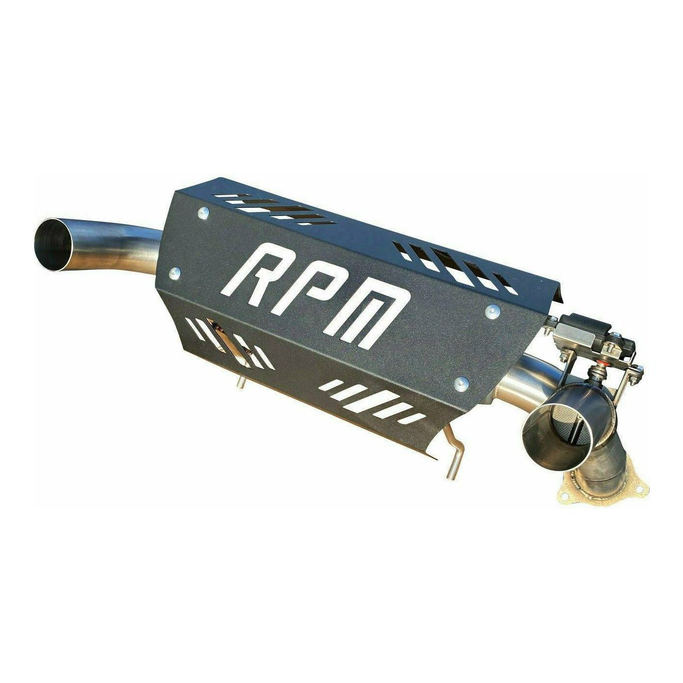 Polaris RZR Turbo Dual Tip Captain's Choice Exhaust